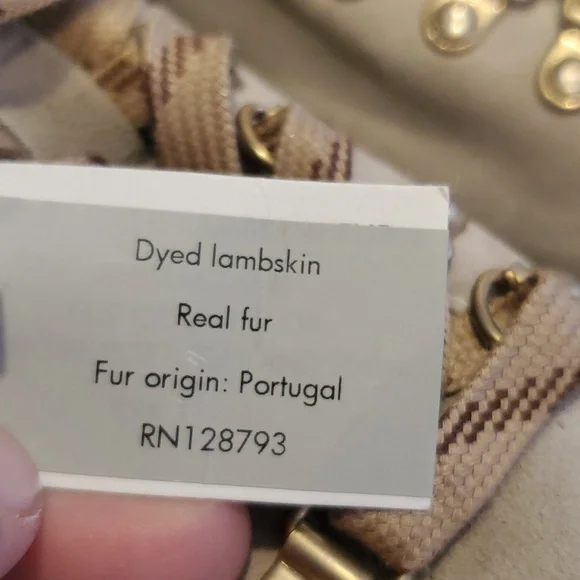 Allsaints Wanda Suede & Shearling Hiking Boot In Gray Size 9 NWT'S - Picture 6 of 12